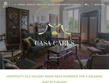 Tablet Screenshot of casacares.it